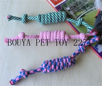 Non-Toxic Long Lasting chew toy Rope knot for dog 2271