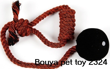 Cotton mixed colors rope toy