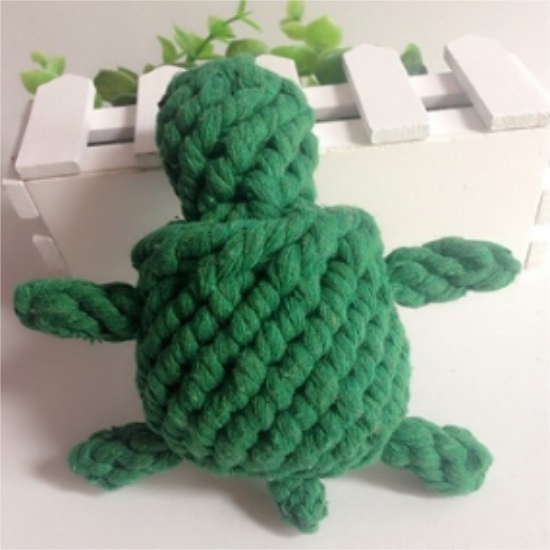 Handmade new product dog toy turtle design puppy chewing 2331
