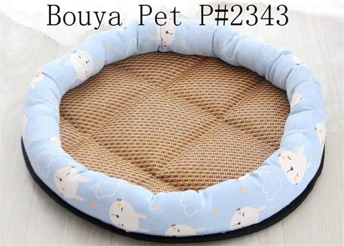 Pet Supplies summer round Dog-cat bed #2343