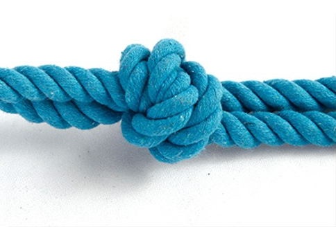 New design pet toy rope with tennis ball