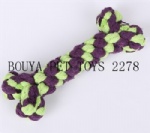Dog Toy Bones Cotton Rope For Puppy 2278