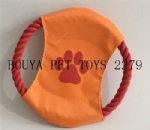 Long Lasting Dog toys Frisbee (flying disc) rope toy 2279