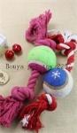 Puppy Chew Toys Clean Teeth Training tennis ball 2297