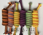 Woven rope dog knot shape 2312