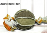 Canvas Pet toy ball dog toy