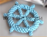 Rope toy handmade pet toy with circle 2254