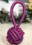 handmade Cotton rope ring dog toy 2258